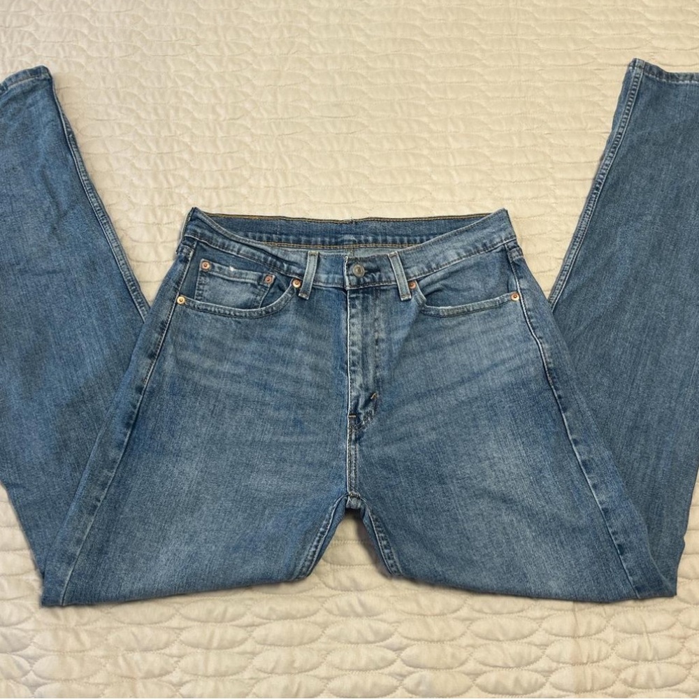 Levi's Blue Straight-Leg Jeans